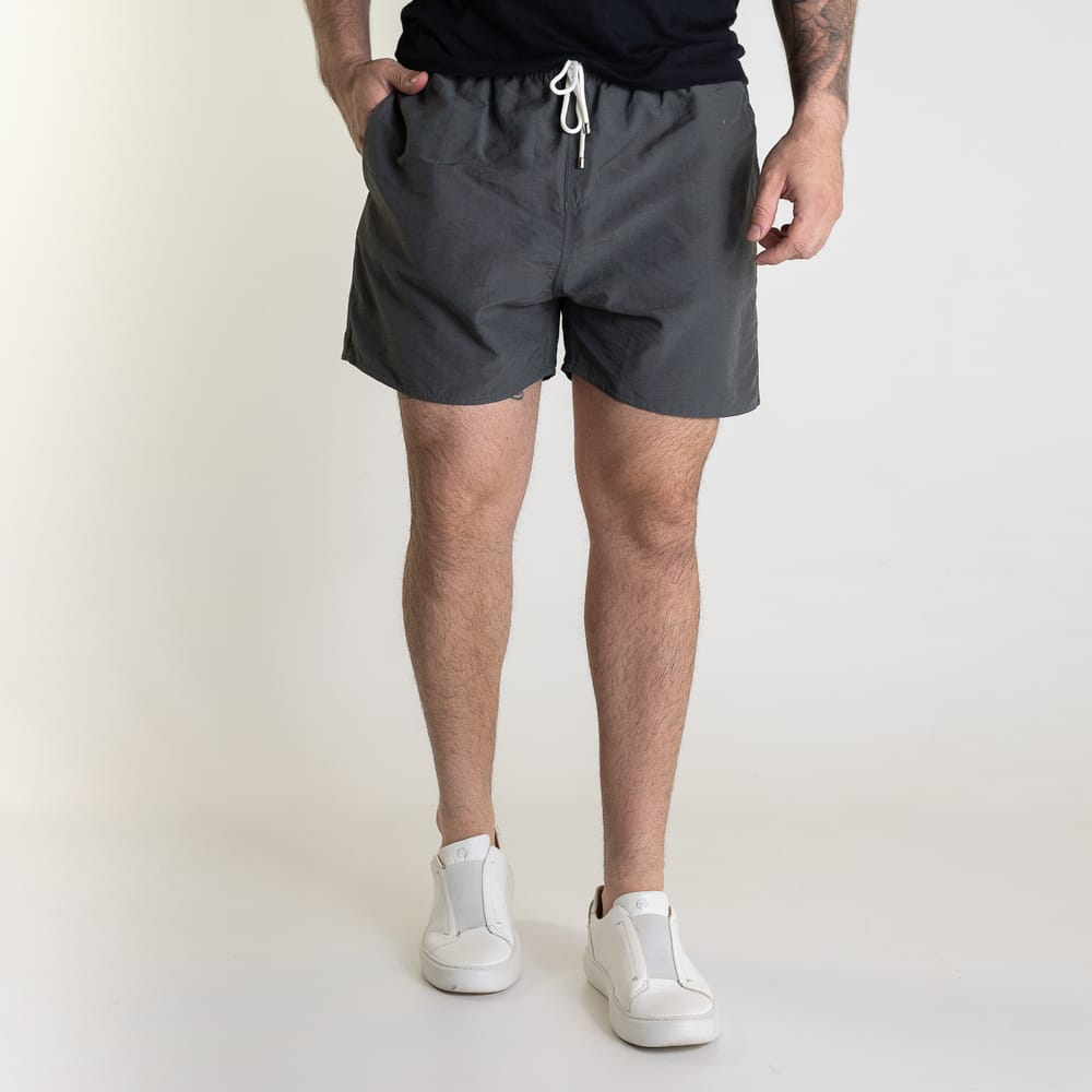 Shorts Beach Reserva Premium Chumbo