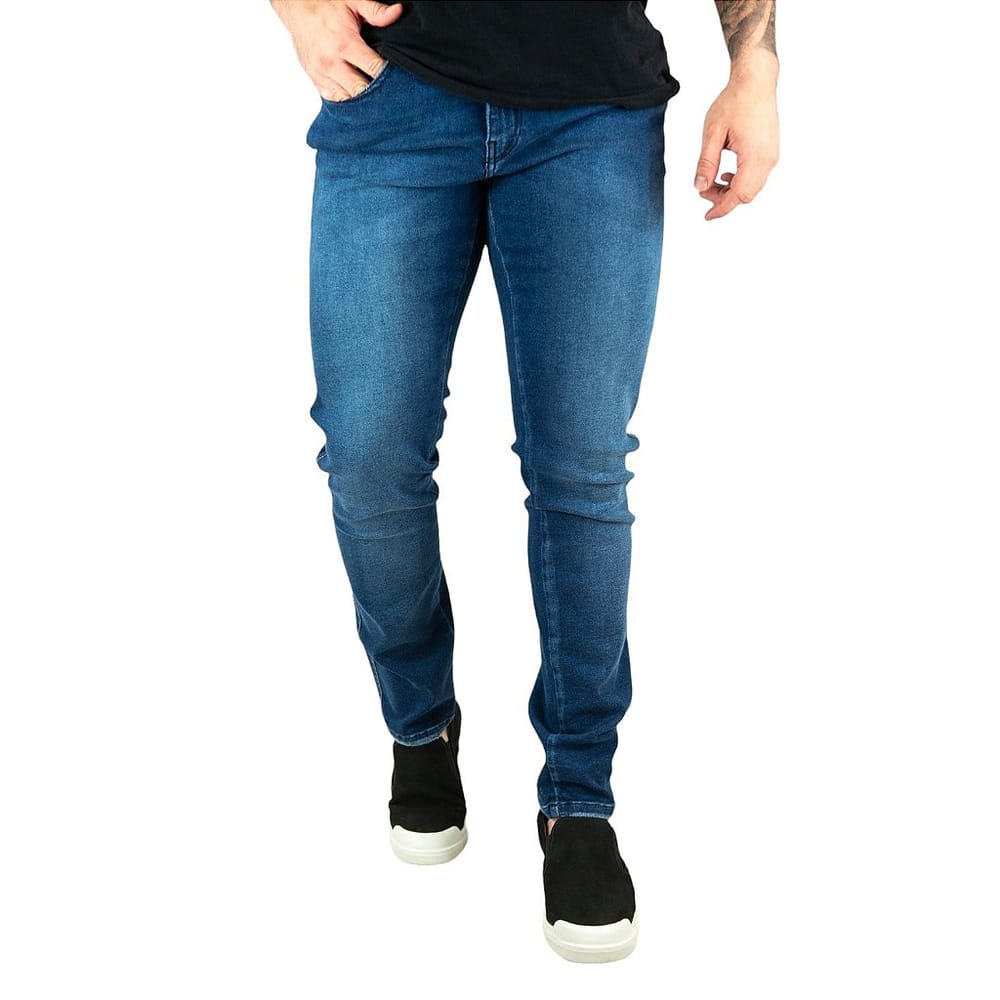 Calça Jeans Skinny Replay Anbass Azul