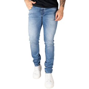 Calça Jeans Calvin Klein Skinny Azul Mescla