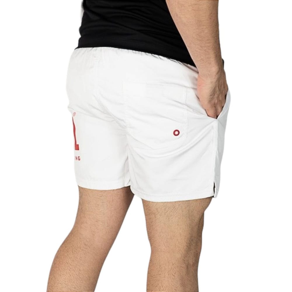 Shorts Diesel Logo Sucess Branco