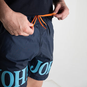 Shorts Beach John John Tulum Azul Marinho