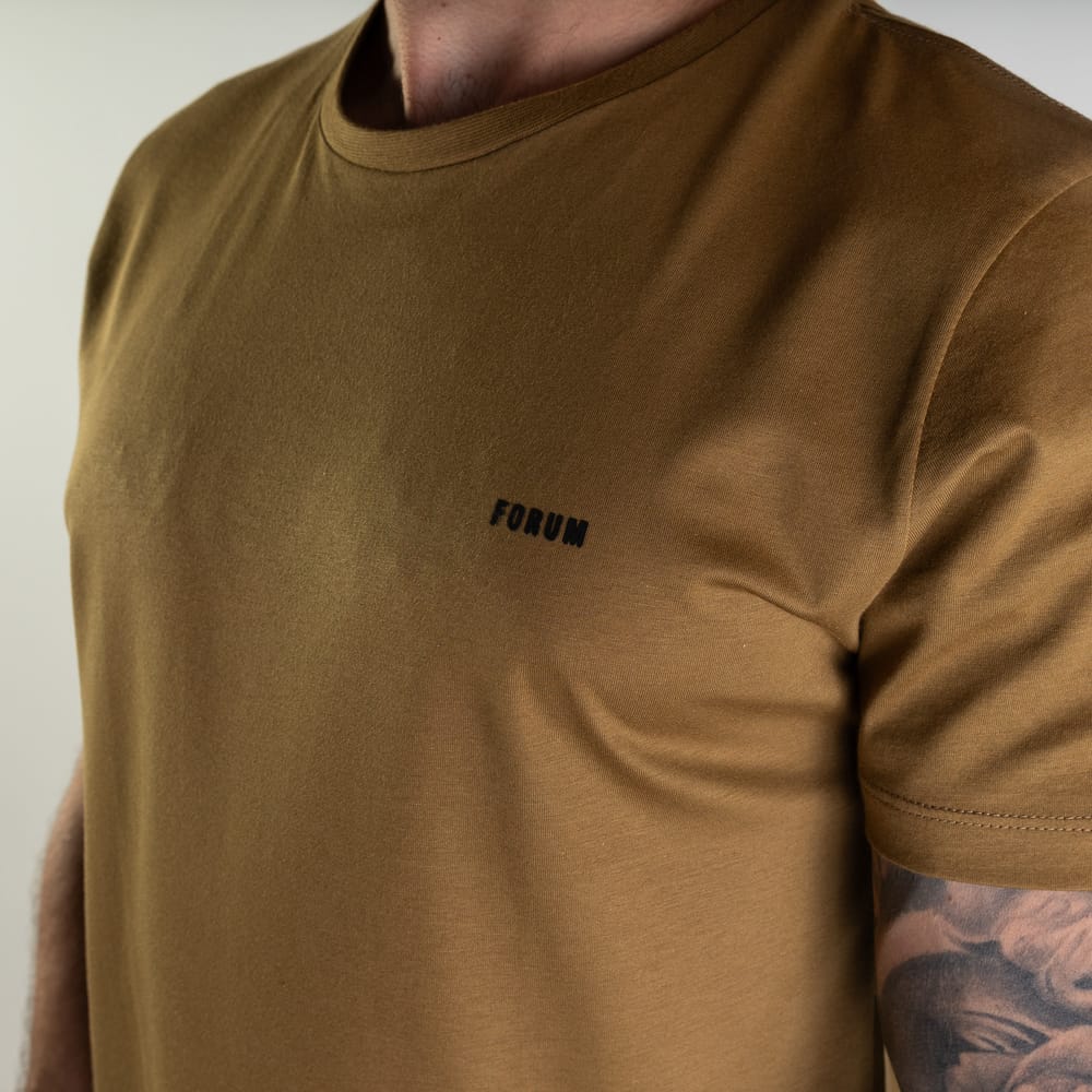 Camiseta Forum Algodão Pima Khaki