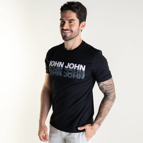 Camiseta John John Shadows Preta