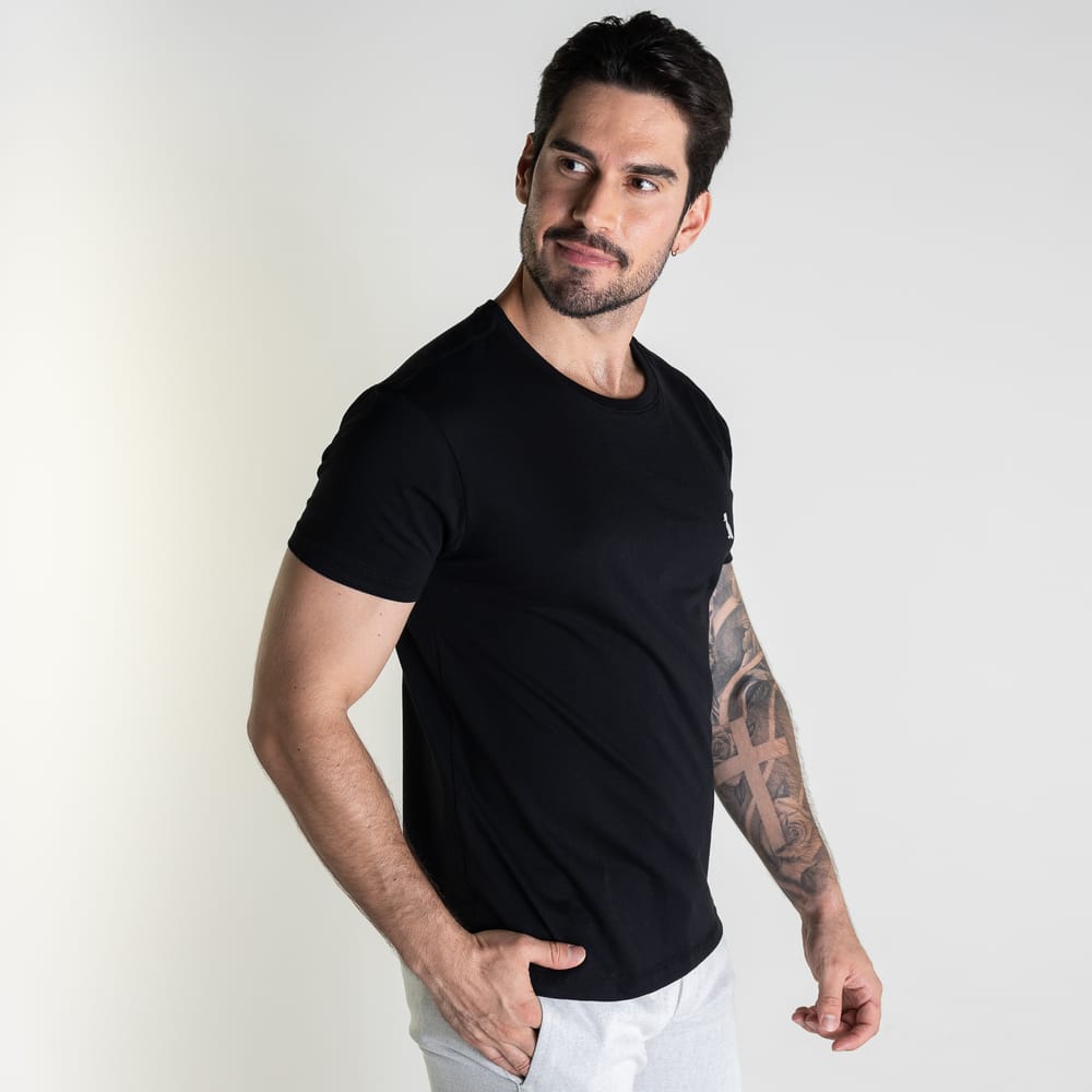 Camiseta Reserva Regular Fit Preta