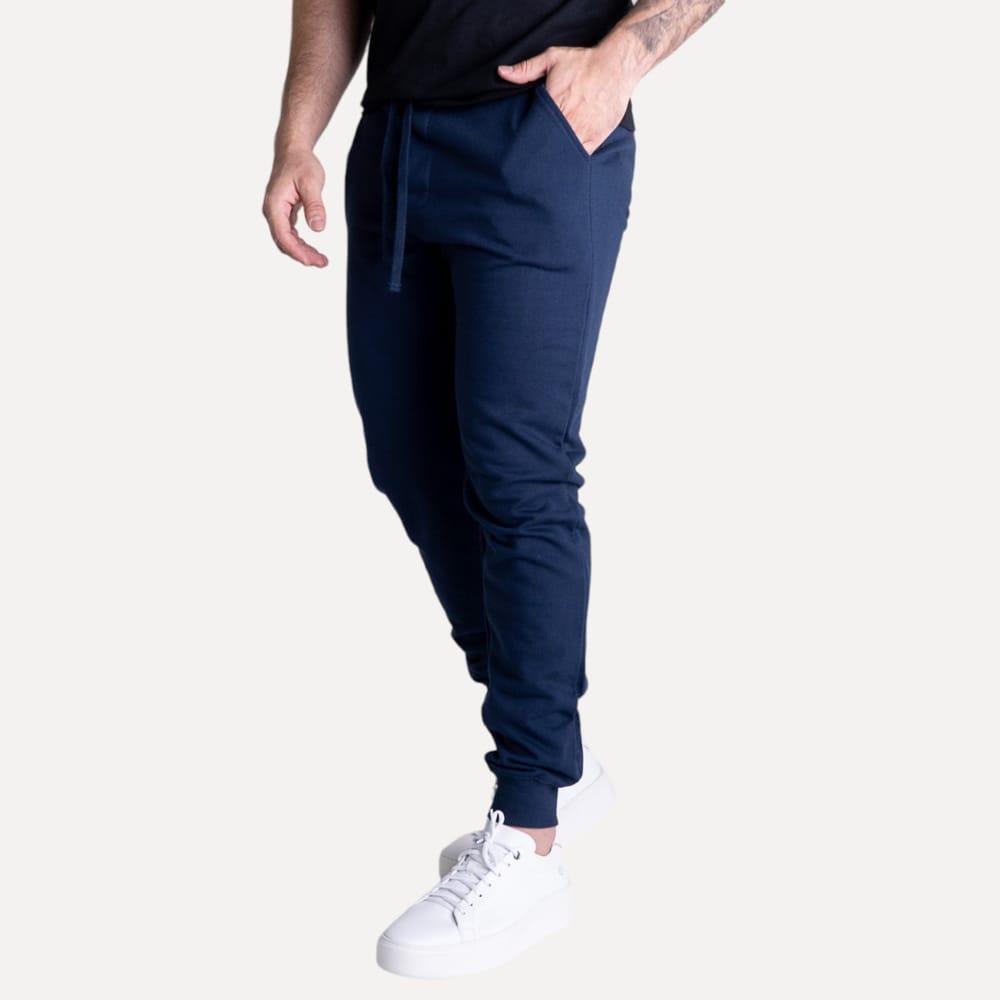 Calça Moletom Calvin Klein Azul Marinho