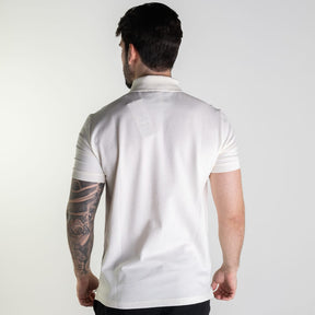 Camisa Polo Reserva Piquet Off White