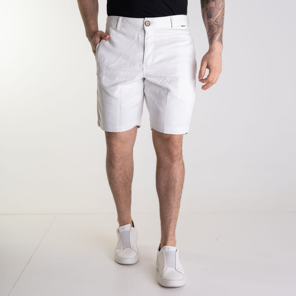 Bermuda Reserva Casual Rio Off White