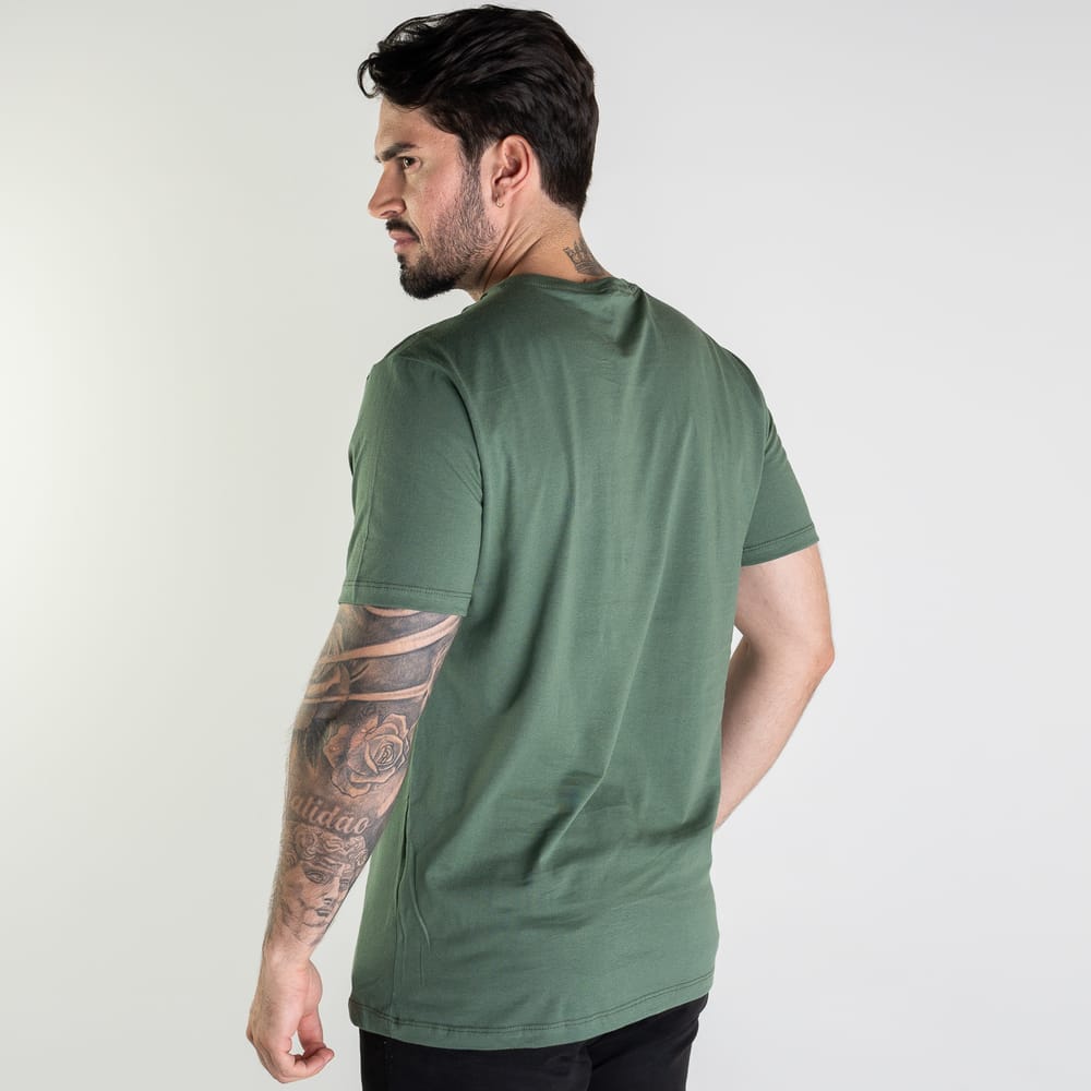 Camiseta John John High Relief Verde