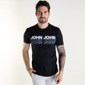 Camiseta John John Shadows Preta