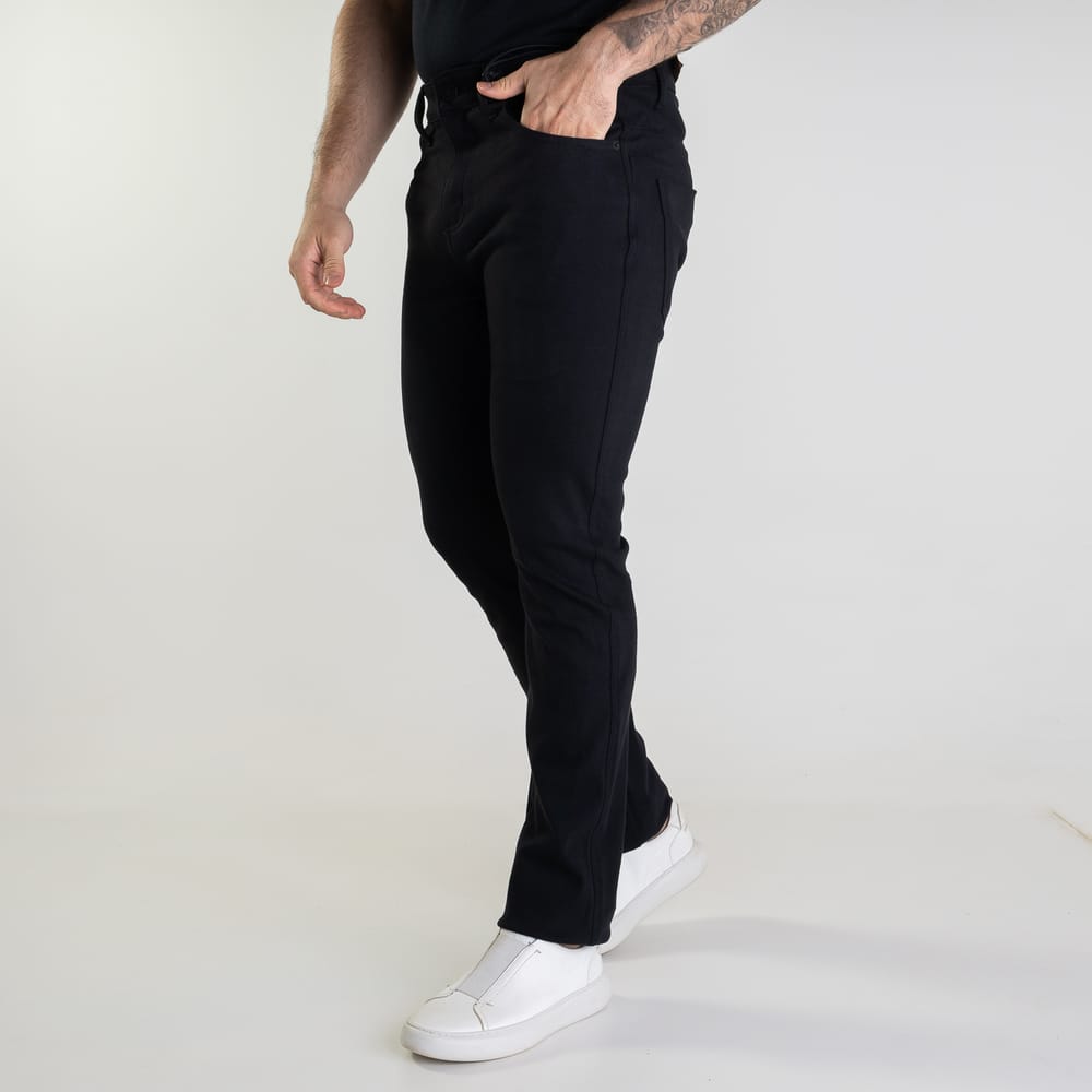 Calça John John Slim Olympia Preto