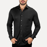 Camisa Aramis Slim Fit Modal Chumbo