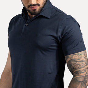 Camisa Polo Aramis Pima Azul Marinho