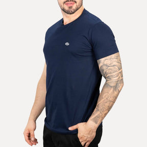 Camiseta Diesel Básica Azul Marinho