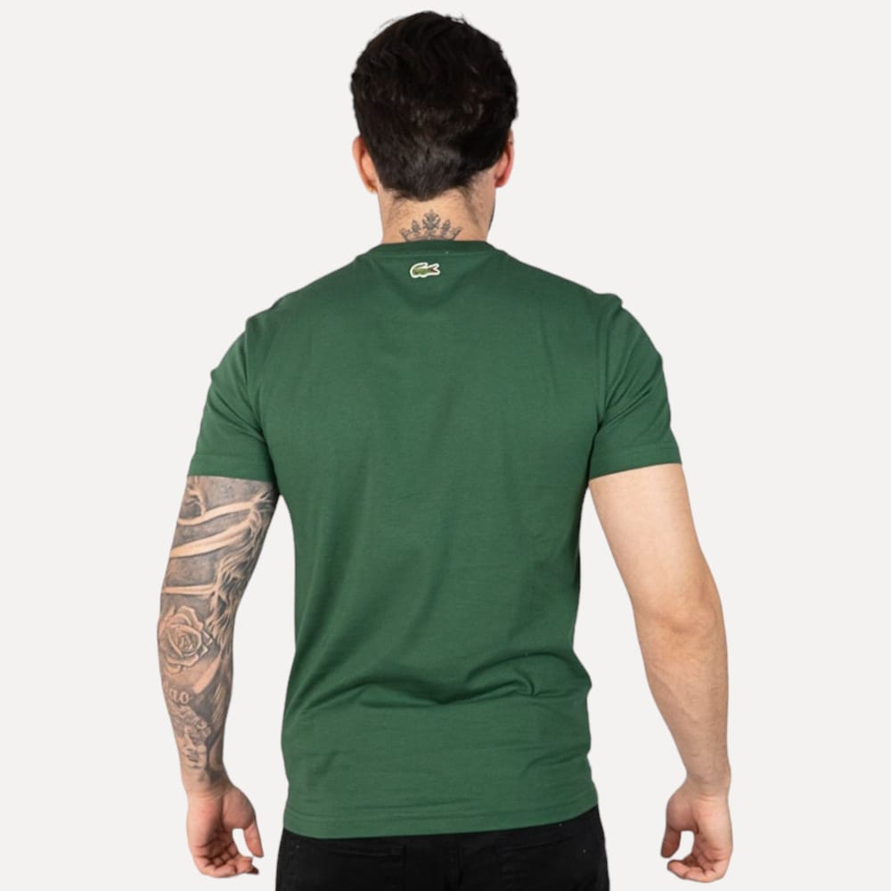 Camiseta Lacoste Algodão Verde