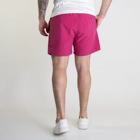 Shorts Beach Reserva Liso Premium Rosa Escuro