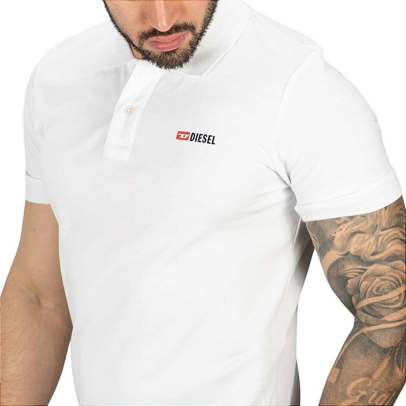 Camisa Polo Diesel Branca