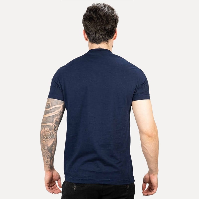 Camiseta Diesel Básica Azul Marinho