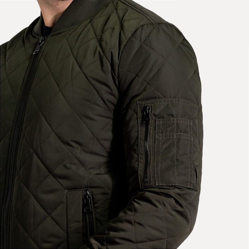 Jaqueta Calvin Klein Bomber Verde Oliva