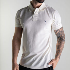 Camisa Polo Reserva Piquet Off White