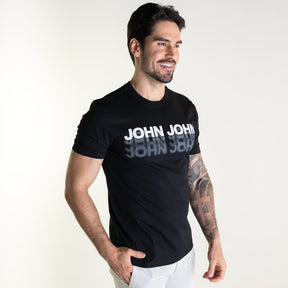 Camiseta John John Shadows Preta