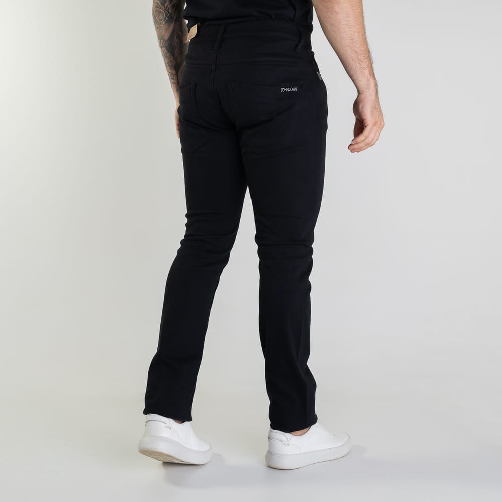 Calça John John Slim Olympia Preto