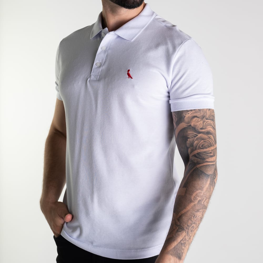 Camisa Polo Reserva Classic Branca