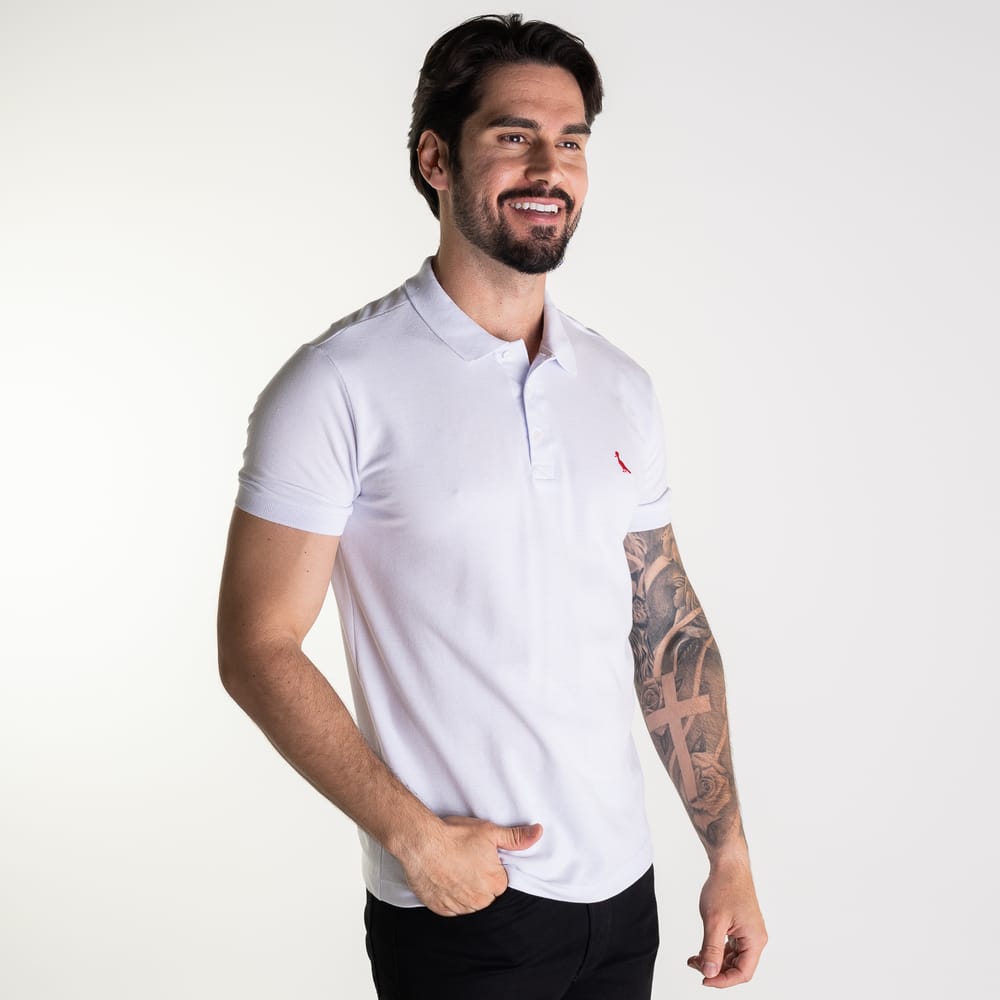 Camisa Polo Reserva Classic Branca