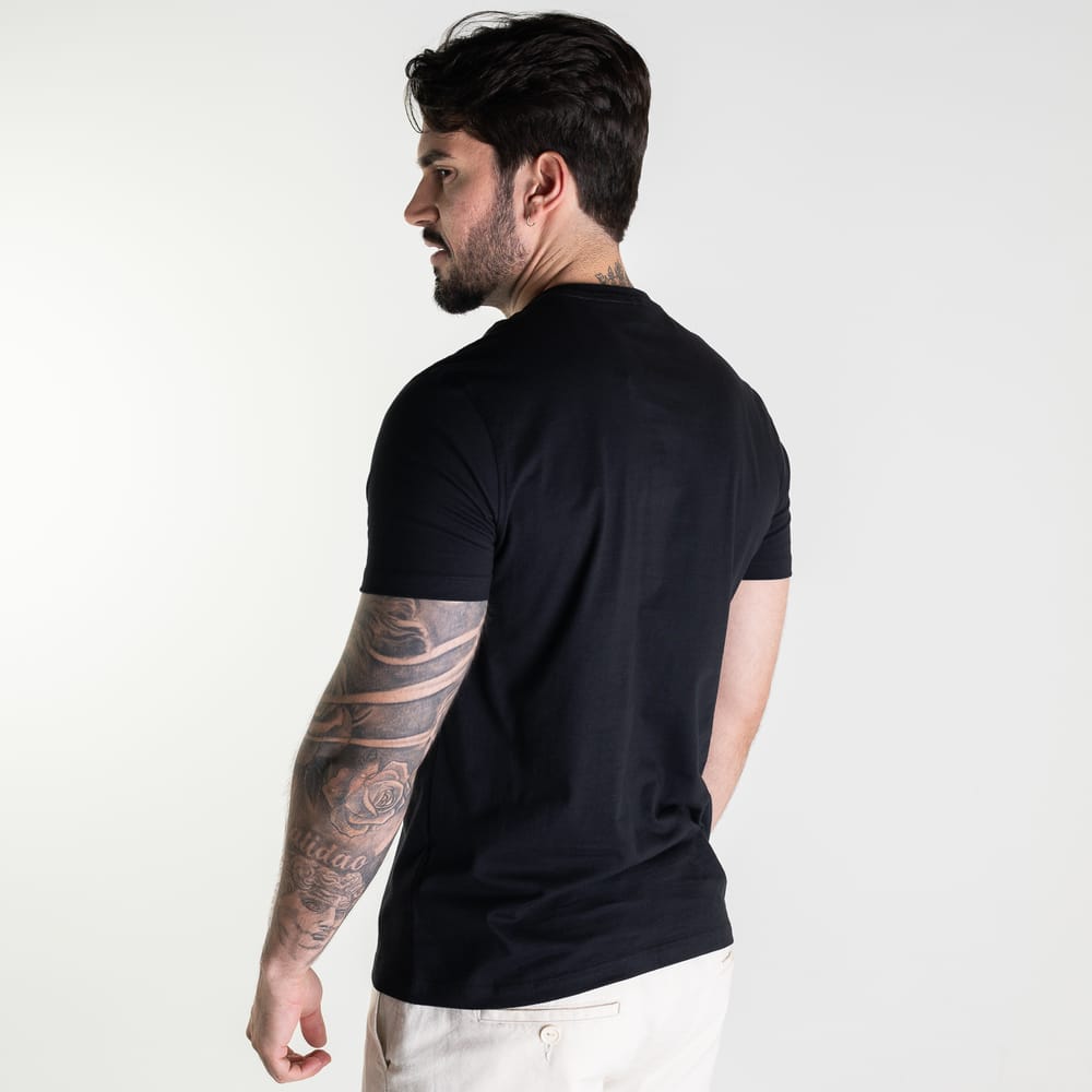 Camiseta Aramis Pixel Preto