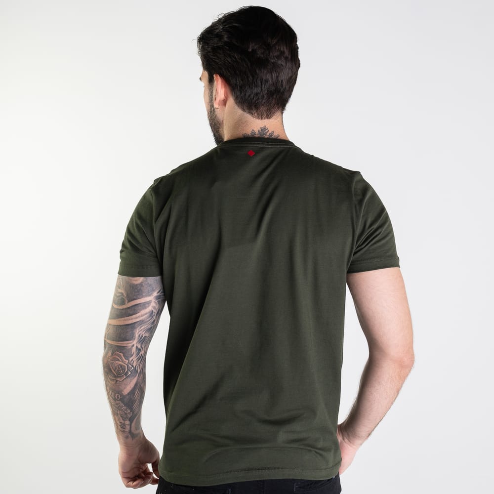 Camiseta Forum Básica Verde Militar