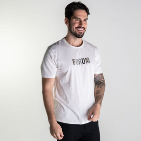 Camiseta Forum Bright Off White