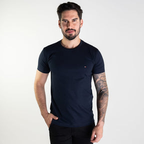 Camiseta Tommy Hilfiger Bàsica Azul Petróleo