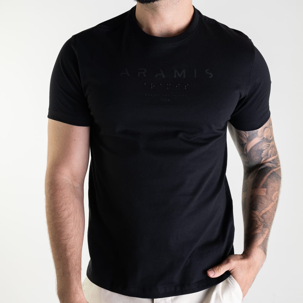 Camiseta Aramis Braile Preta