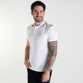 Camisa Polo Diesel D Branca