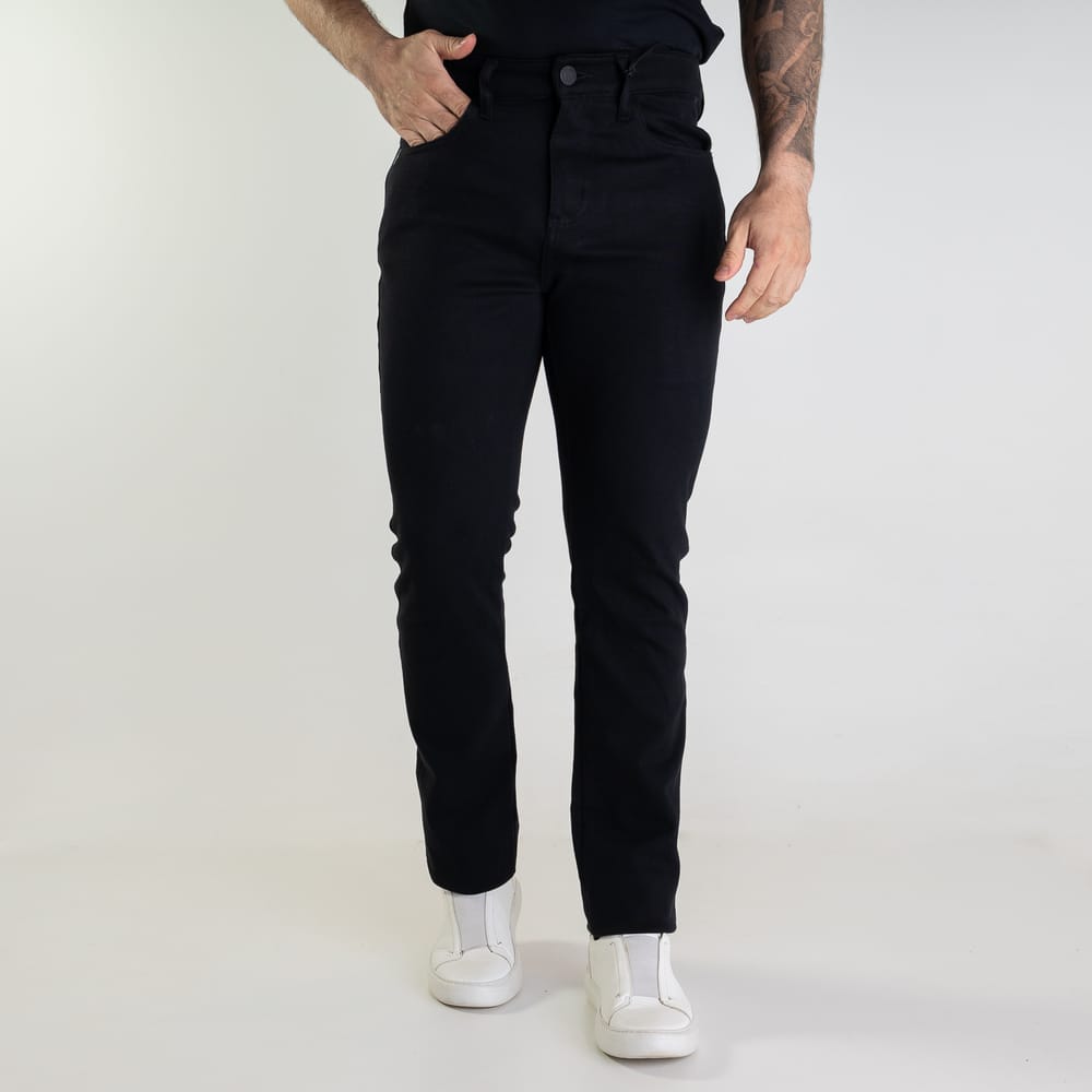 Calça John John Slim Olympia Preto