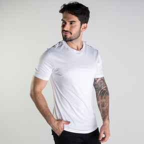 Camiseta Pima John John Básica Branca