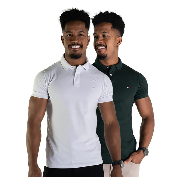 Kit 2 Camisas Polo Tommy Hilfiger