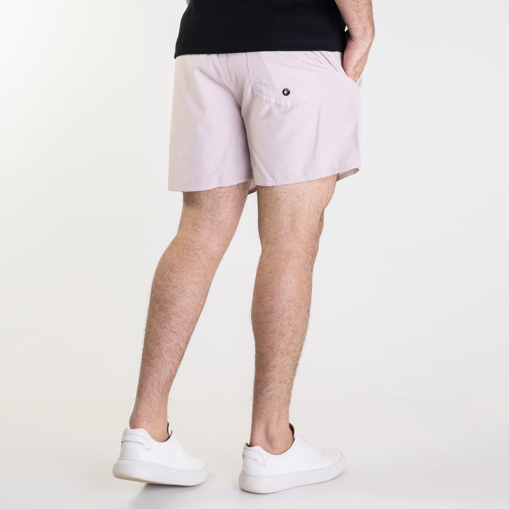 Short Beach Reserva Texturado Summer Off White