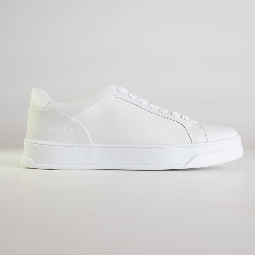 Tênis Calvin Klein Couro Branco