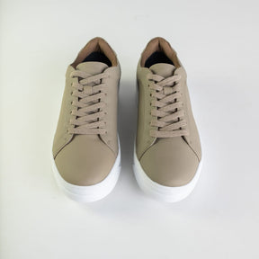 Tênis Calvin Klein Couro Khaki