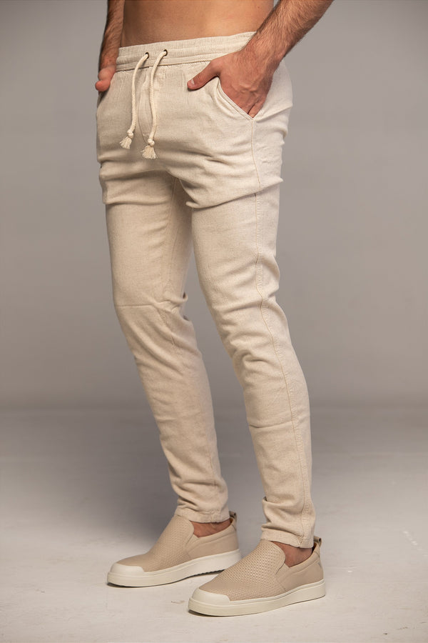 Calça Linho Natural